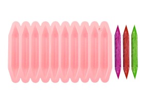 Molde silicona 10 crayones